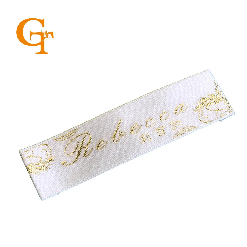Higth Quality Woven Tags Brand for Clothing Washable and Recycled Customized garment Label End Fold Custom Labels Design | Дом и сад