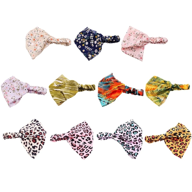 

Fashion Women Girls Summer Bohemian Hair Bands Headbands Vintage Print Turban