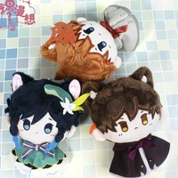 anime genshin impact plush toys anime cosplay tartaglia venti zhongli kazuha xiao throw dolls kawaii cartoon pendants gift