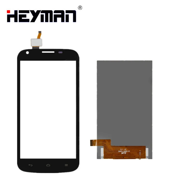black Touch with LCD ЖК-дисплей с сенсорным экраном для huawei Ascend Y600-U20 Dual Sim ЖК-экран дигитайзер стеклянная панель передняя запасные части - Цвет: black Touch with LCD
