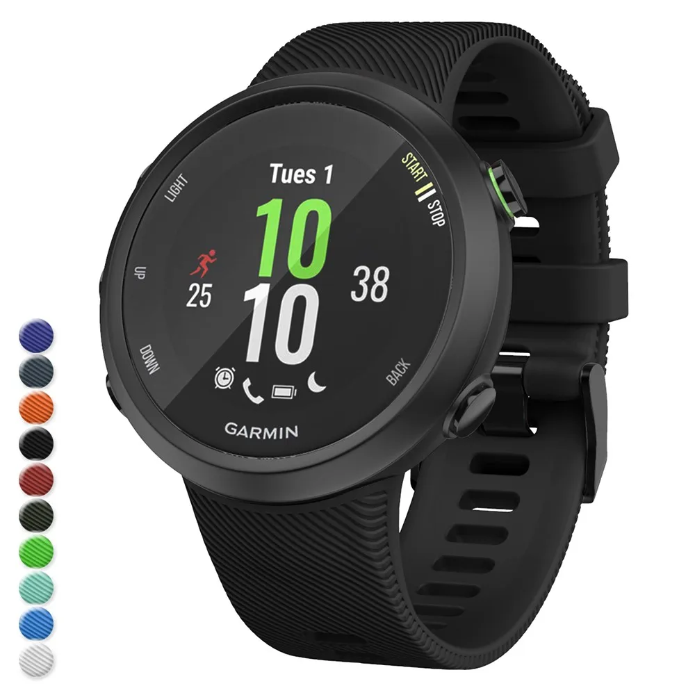 

Сменный мягкий силиконовый ремешок для смарт-часов Garmin Forerunner 45S