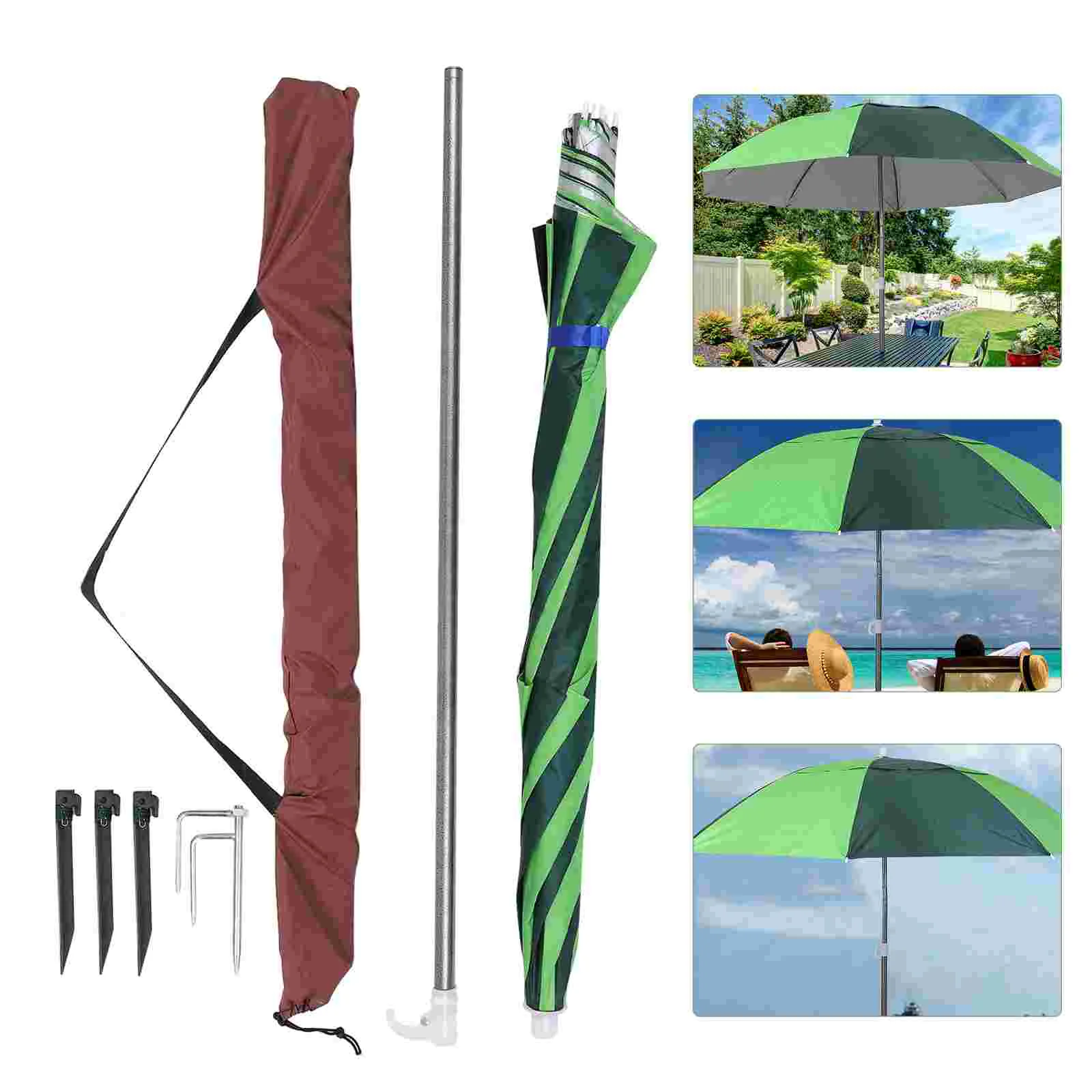 

Открытый Зонт от дождя, Солнцезащитный зонт, однослойный зонт для рыбалки