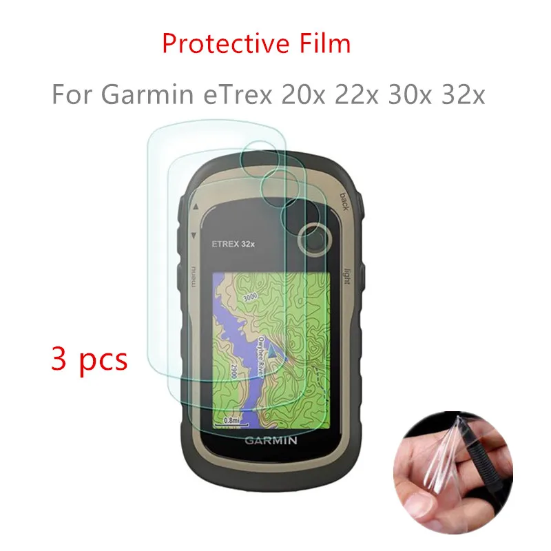 

3 шт. Защитная пленка для экрана для туризма ручной GPS Garmin eTrex 20x 22x 30x 32x аксессуары