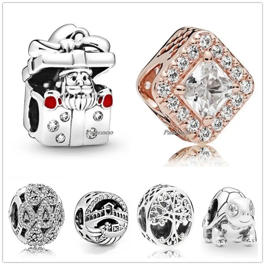 

Authentic 925 Sterling Silver Openwork Venice Rialto Bridge Charm Beads Fit Pandora Bracelet & Necklace Jewelry