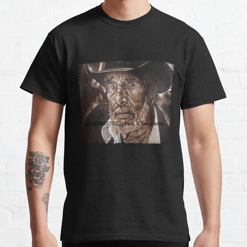 Ретро винтажный Merle Haggard от ocallaghanмари|Мужские футболки| |