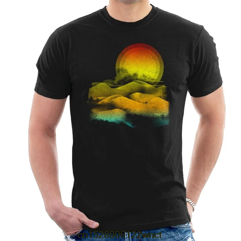 

2020 New Printed Funny Sunny Landscape Men's T-Shirt camiseta masculina women's tshirt