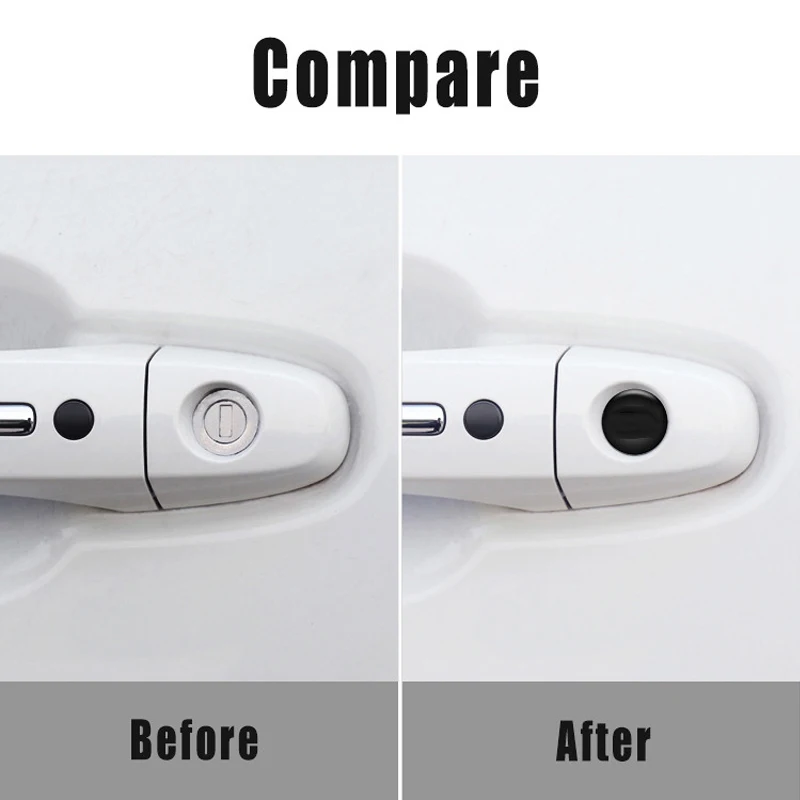 Наклейки на замочную скважину двери автомобиля 4 шт. для volvo xc60 renault clio hyundai tucson audi a3