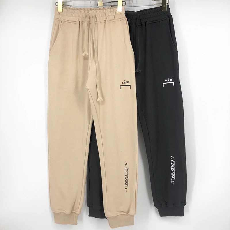 

2021 ACW спортивные повседневные брюки, уличный принт, универсальные свободные мужские и женские брюки холодной стены KZ679