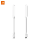 Портативный USB светодиодный светильник XIAOMI для чтения, мини-светильник для книг, складные ночные светильники для кемпинга, настольные лампы для внешнего аккумулятора, ПК, ноутбука