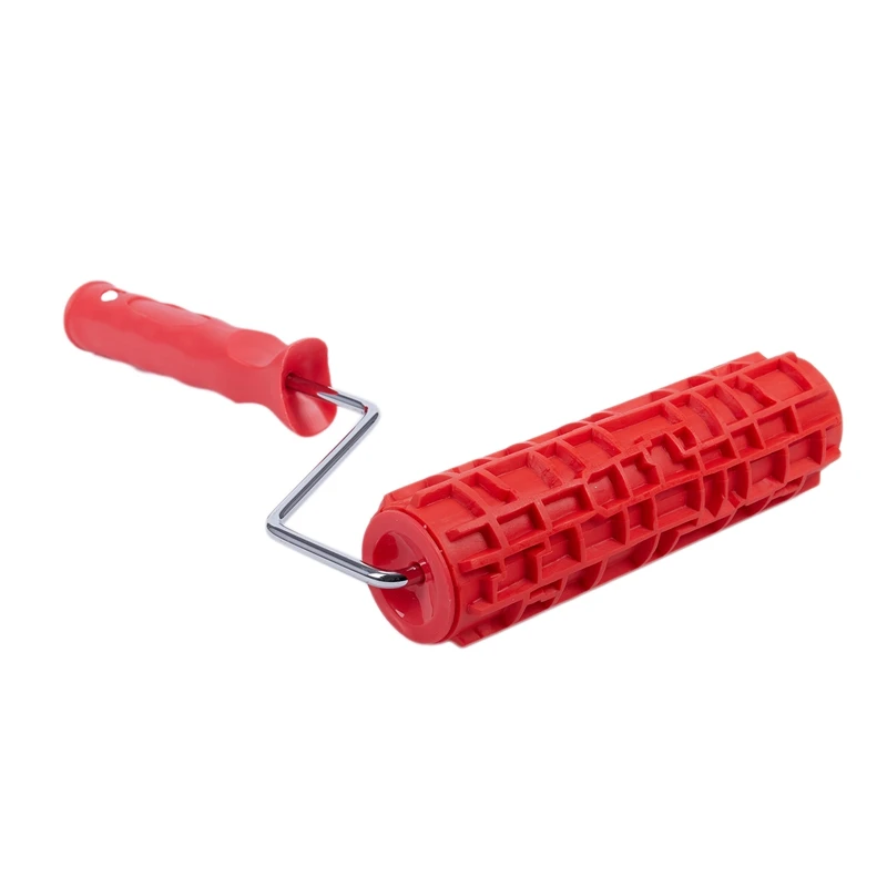 

7inch Embossing Brick Wall Grain Paint Roller Replacement Painting Brush Sleeve