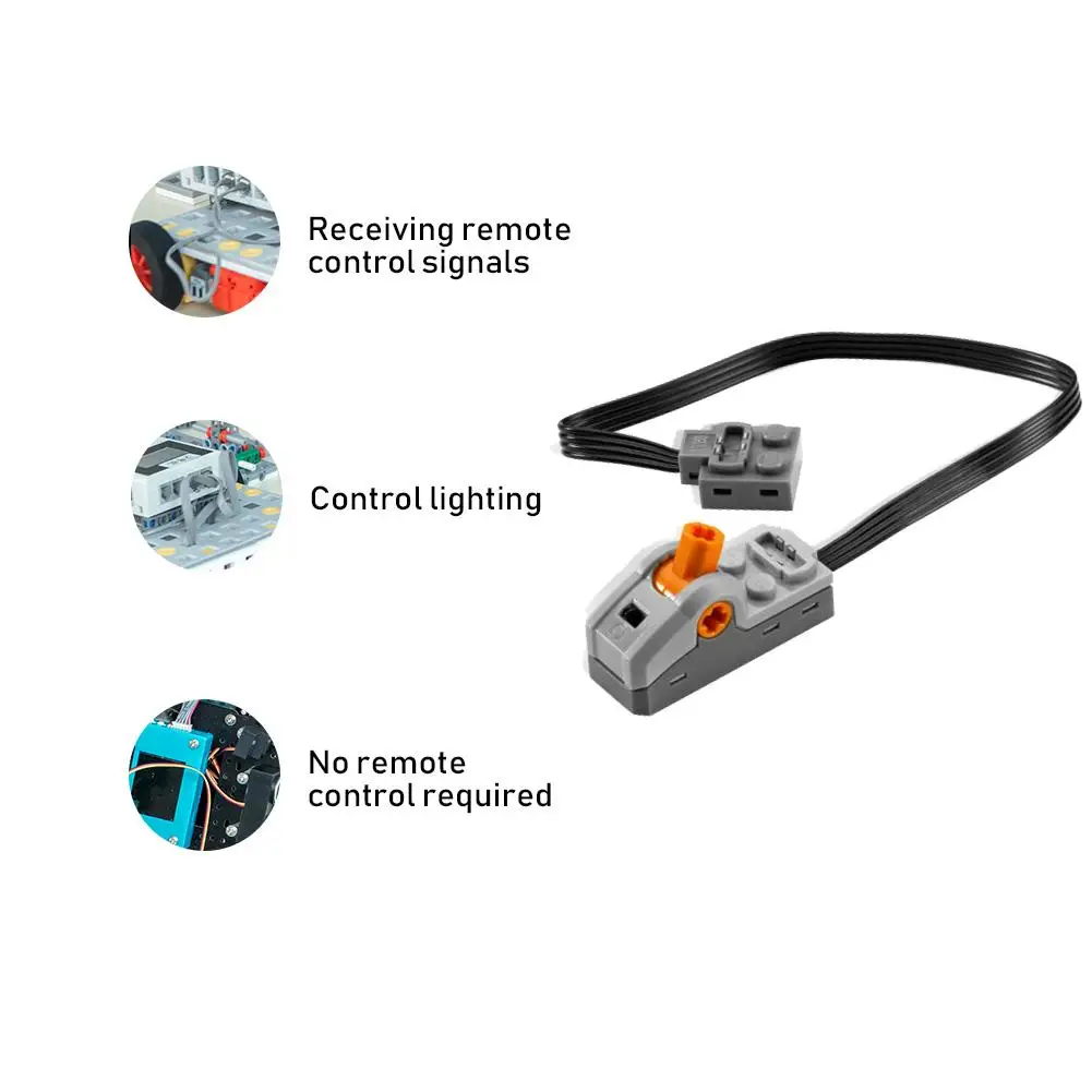 Выключатель контроля полярности совместимый с Lego технологией строительными