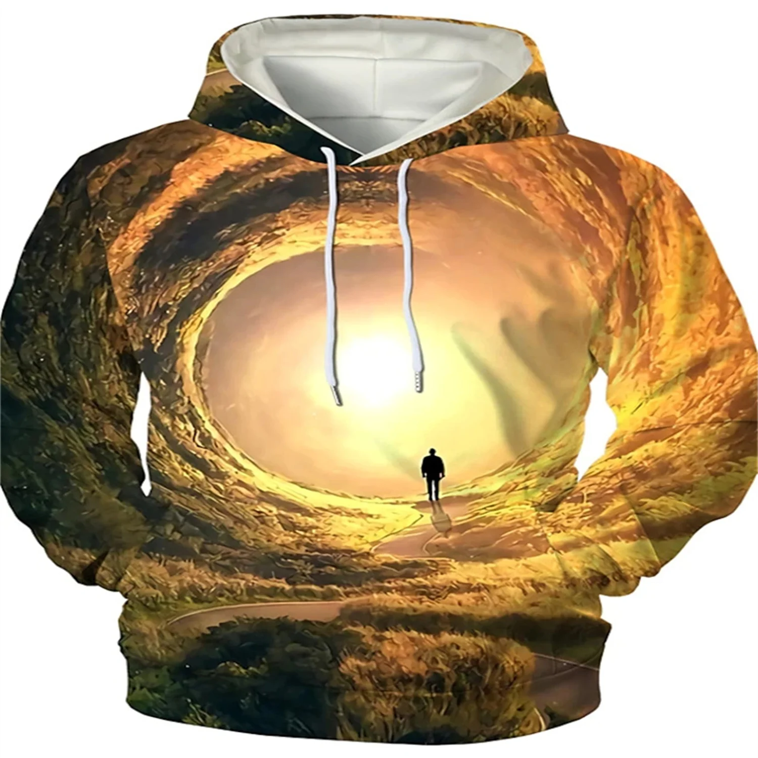 Мужская футболка с длинным рукавом круглым вырезом | Спорт и развлечения