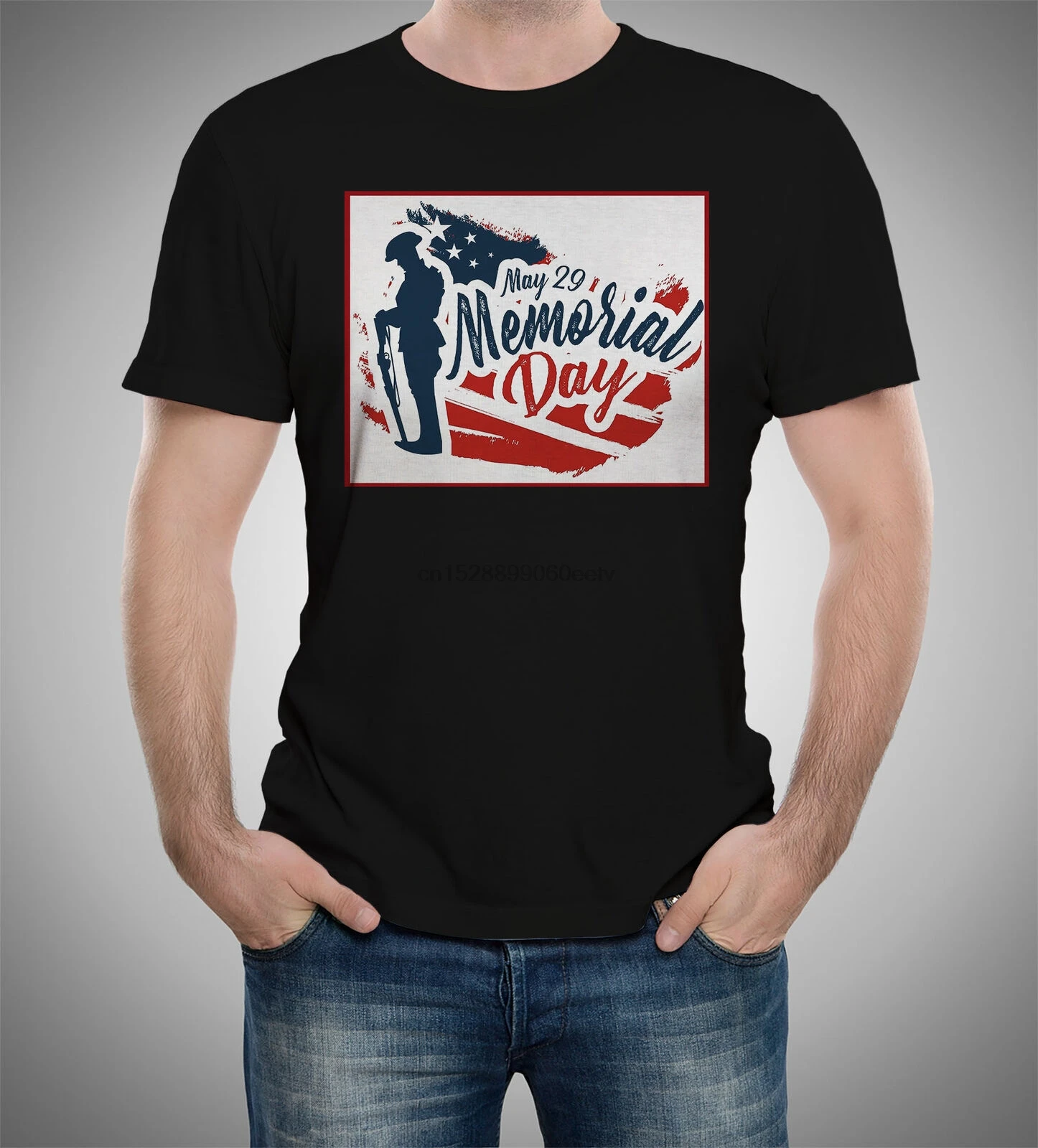 29 мая День памяти США-флаг и футболка с цитатами S до 5XL |