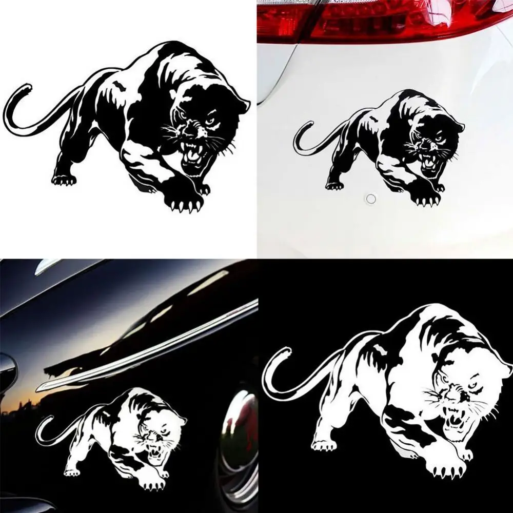 

75% hot sales ï¼ï¼ Panther Hunting Car Vehicle Body Window Reflective Decals Sticker Decoration