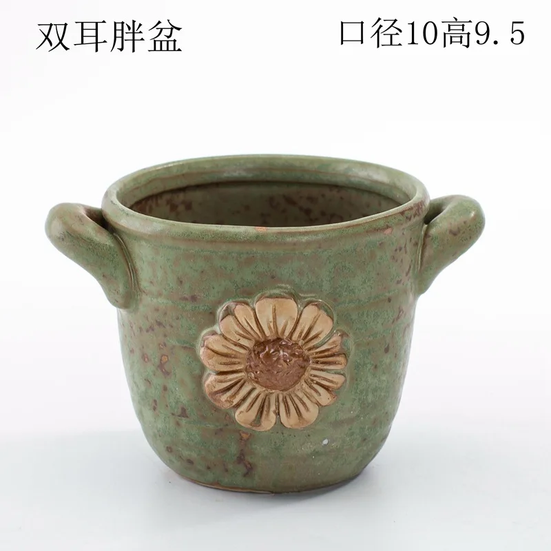 

Small Ceramic Planters Desk Flower Pot Minimalist Modern Plant Holder Flower Pot Office Decor Blumentopf Plant Basket BI50FP