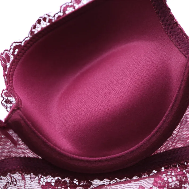 

roupntima de renda ajusvel, push-up, aceito, super numerrio, conjunto de sut de espessamento,