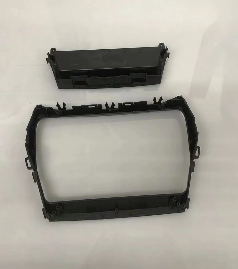 2 Din 9-дюймовый автомобильный радиоприемник пластиковая панель для HYUNDAI Santa Fe IX45 2013