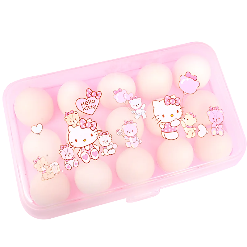 Hello kitty холодильник коробка для яиц хранения продуктов свежая поддержка сетка