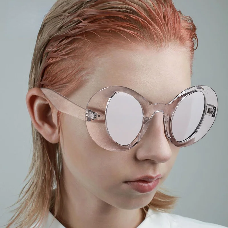 

Vintage Oval Sunglasses Men Luxury Brand Fashion Glasses Women 2020 Black Red Colorful Punk Sunglasses Ladies Eyewear UV400 Men