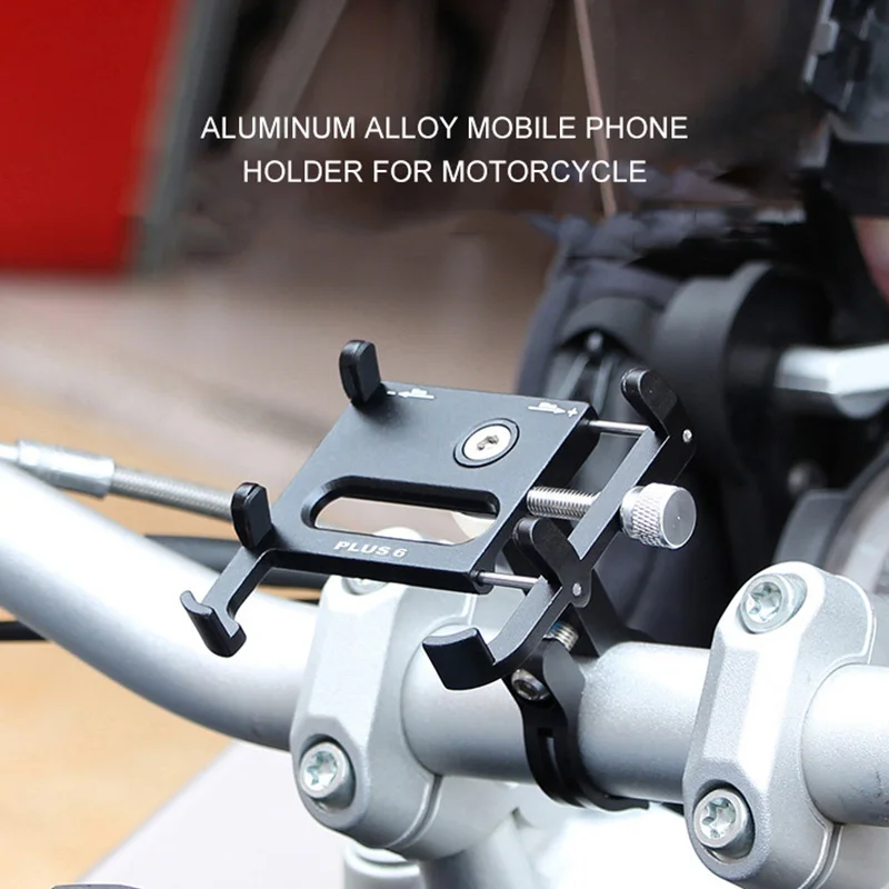 

Bicycle Bracket Aluminum Alloy 360 Degree Rotating Holder Bicycle Electric Battery Car Motorcycle Mobile Phone Holder