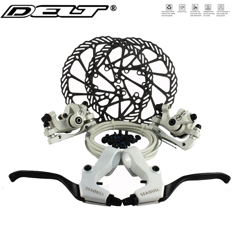 Белый горный велосипед MTB дисковые тормоза и роторы винт 160 мм для Elixir Sram Avid E1 XO XX