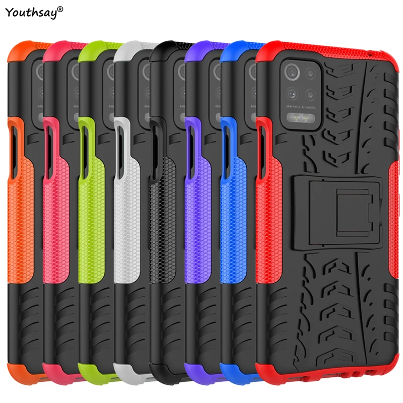 

Для LG K52 чехол Heavy Duty жесткий резиновый силиконовый чехол-бампер чехол Крышка для LG K52 K92 Q92 V60 K51 Q60 K41S V40 чехол ThinQ чехол для LG K52 5G