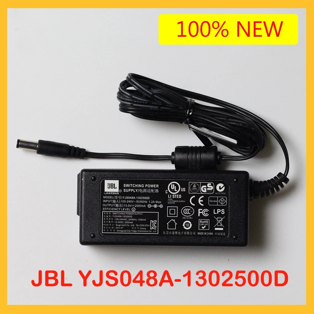 YJS048A 1302500D для BL черный переключение Питание 13V 2.5A Зарядное устройство
