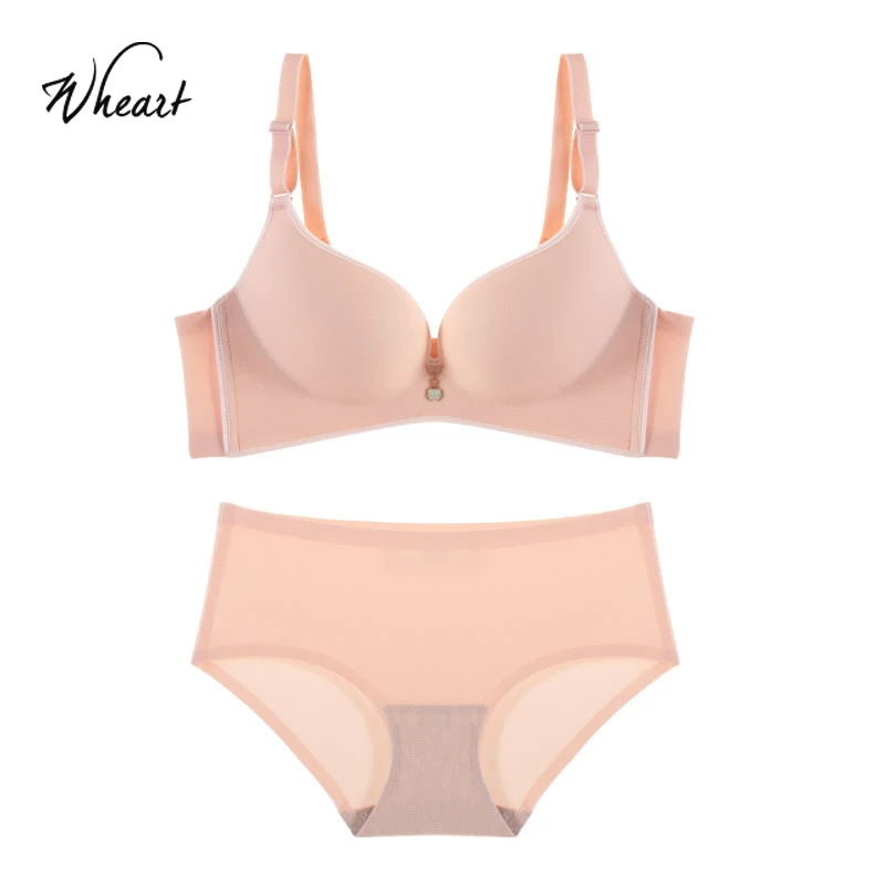 Женский комплект нижнего белья wateheart хлопковое нижнее белье пуш-ап с эффектом