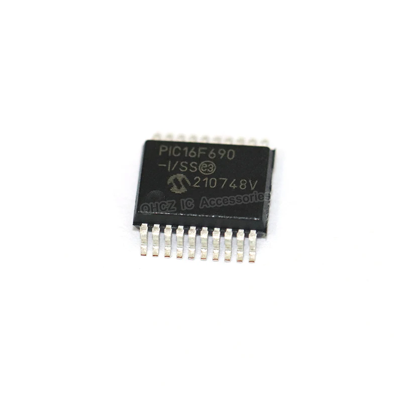 

1pcs PIC16F690T-I/SS PIC16F690T 16F690T SSOP-20 New and Original Integrated circuit IC chip Microcontroller Chip MCU In Stock