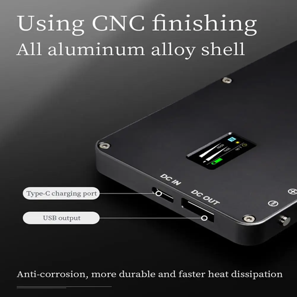 Новинка 2020 года. Светодиодный светильник с OLED экраном. Отличная лампа для