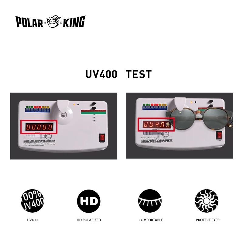 Солнцезащитные очки Polarking Мужские поляризационные винтажные солнечные