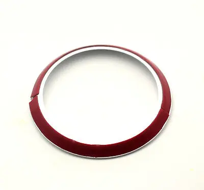 1X хром чехол рулевого колеса автомобиля кольцо эмблемы наклейки стайлинга