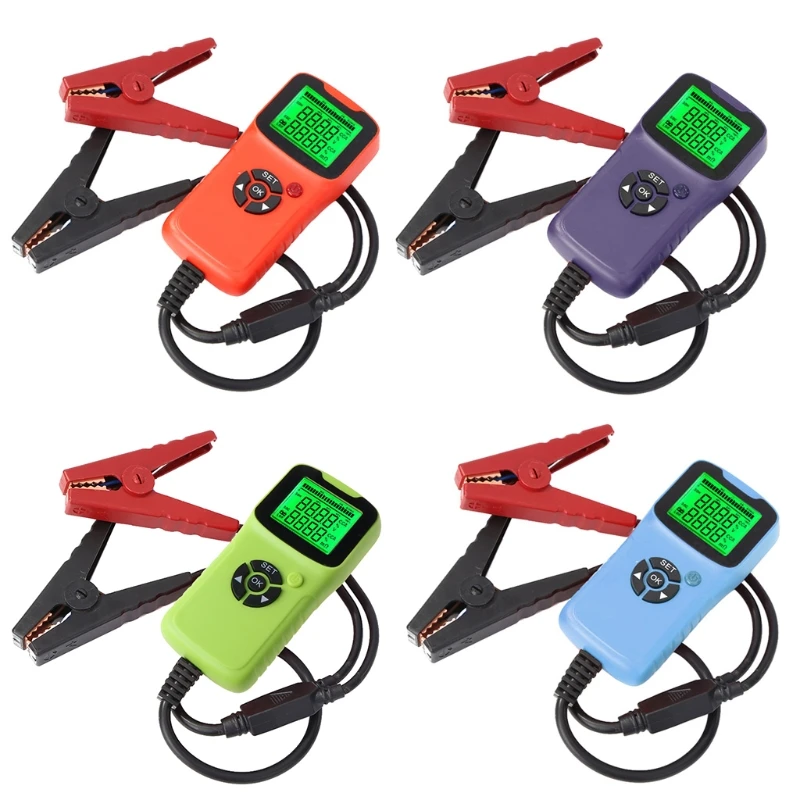 

12V Car Battery Test Analyzer Resistance CCA Voltage Tester Auto Diagnostic Tool