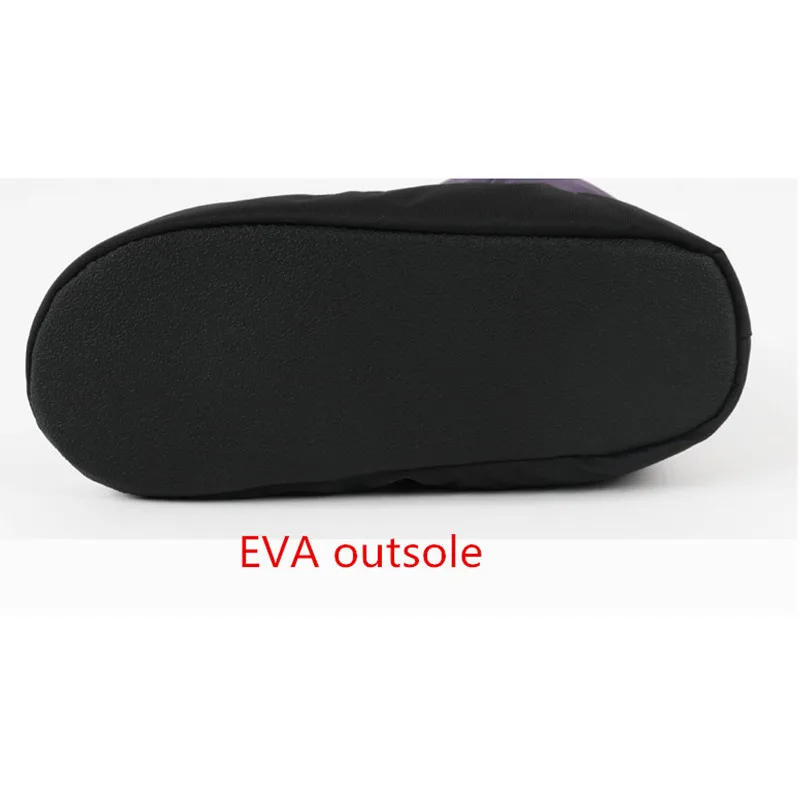 Женские теплые балетные ботинки черные фиолетовые серые с замком для танцев