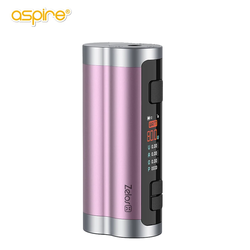 Электронная сигарета Aspire Vape Zelos X Mod с поддержкой 80 Вт батарея 18650 не входит в