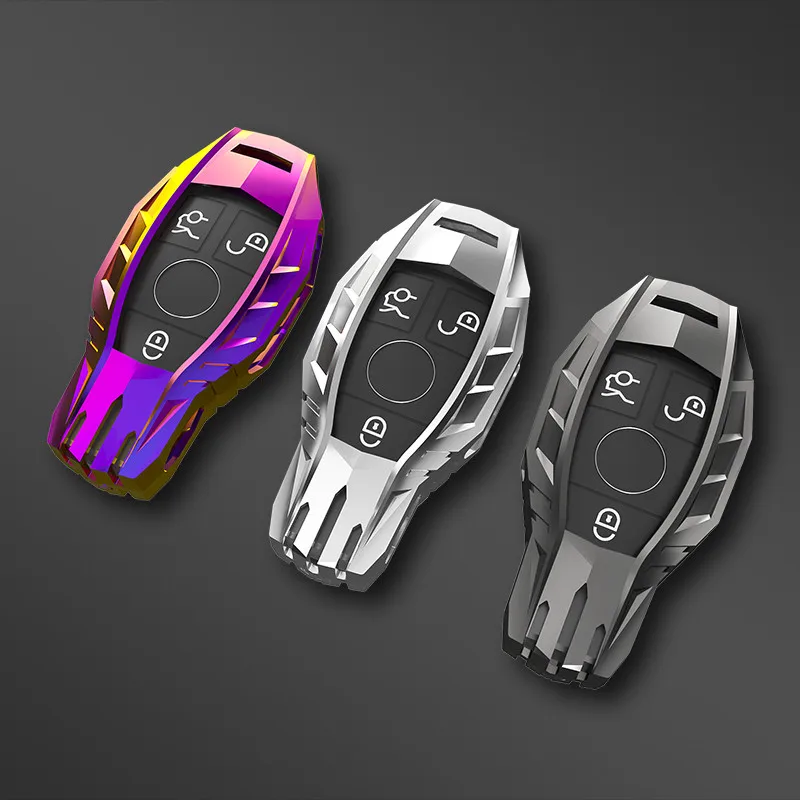 Чехол для автомобильного ключа чехол ключей Mercedes Benz A B C S Class AMG GLA CLA GLC W221 W204 W205 W176