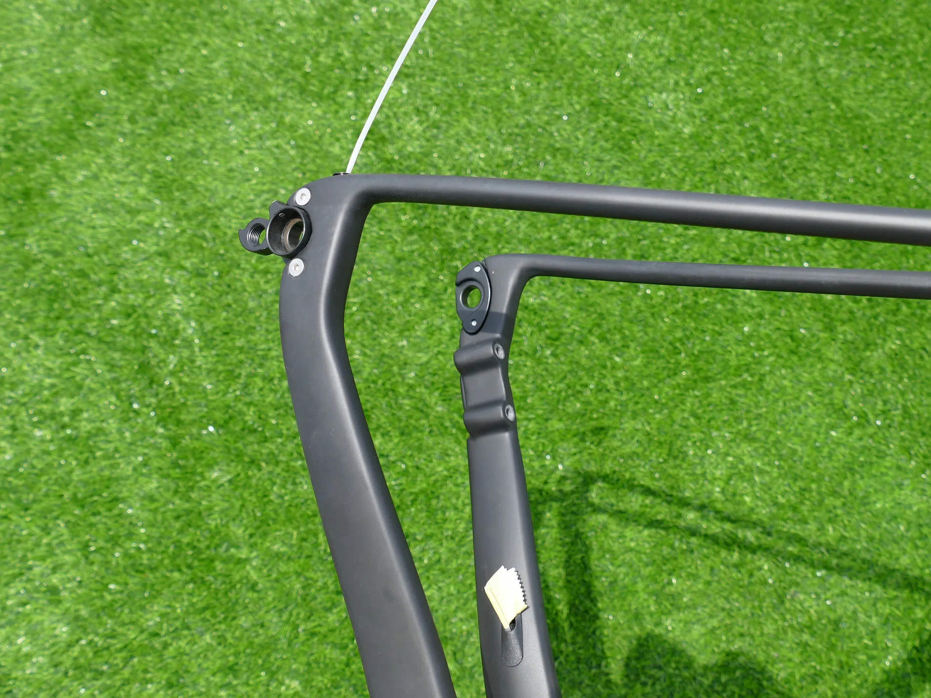 Полностью карбоновый Toray UD матовый велосипедный дисковый тормоз Cyclocross BSA BB30 рама