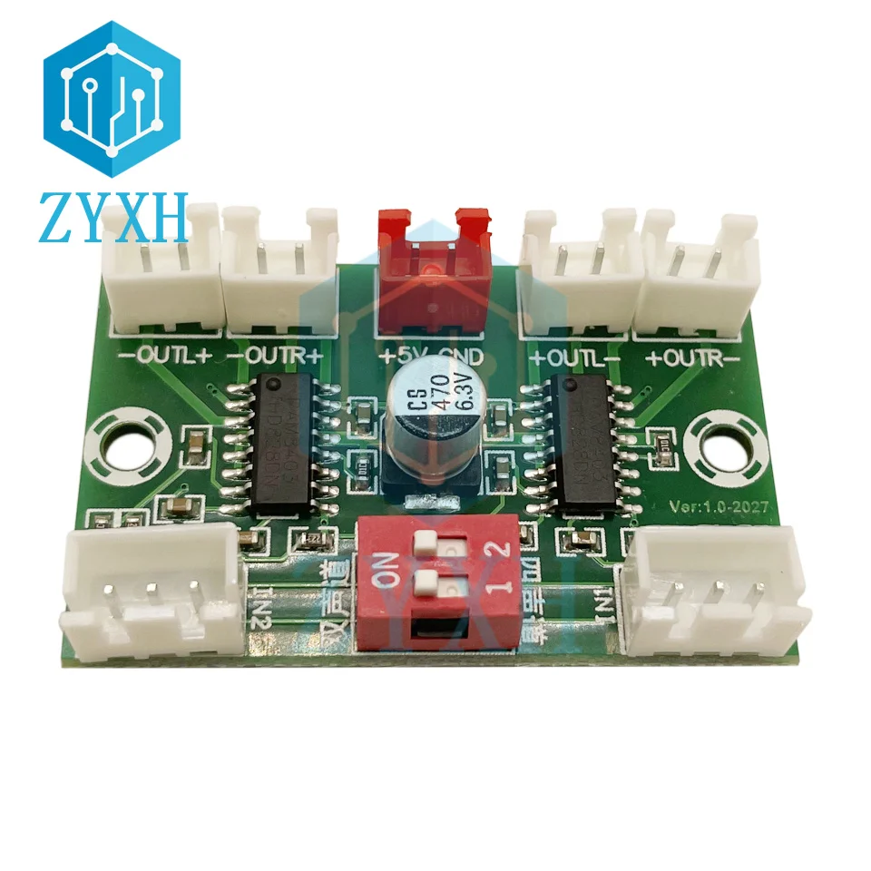 Mini XH-A156 PAM8403 плата цифрового аудиоусилителя постоянного тока 5 в 3 Вт * 4 4-канальный