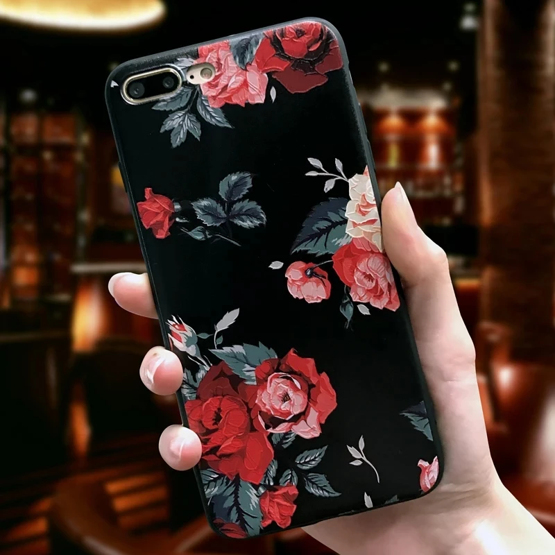 Чехол с цветами для Huawei p10 p8 p9 Lite 2017 чехол Mate 20 10 Pro Nova 3i 3 2i Honor 9 8 чехол|Бамперы| |