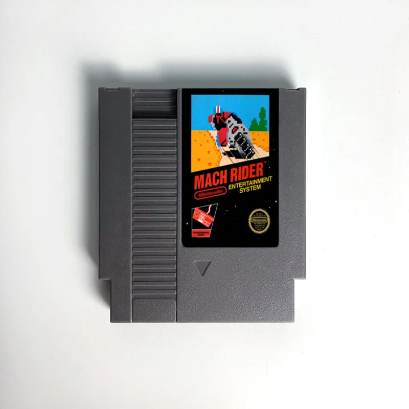 

Mach Rider Game Cartridge For NES Console 72 Pin