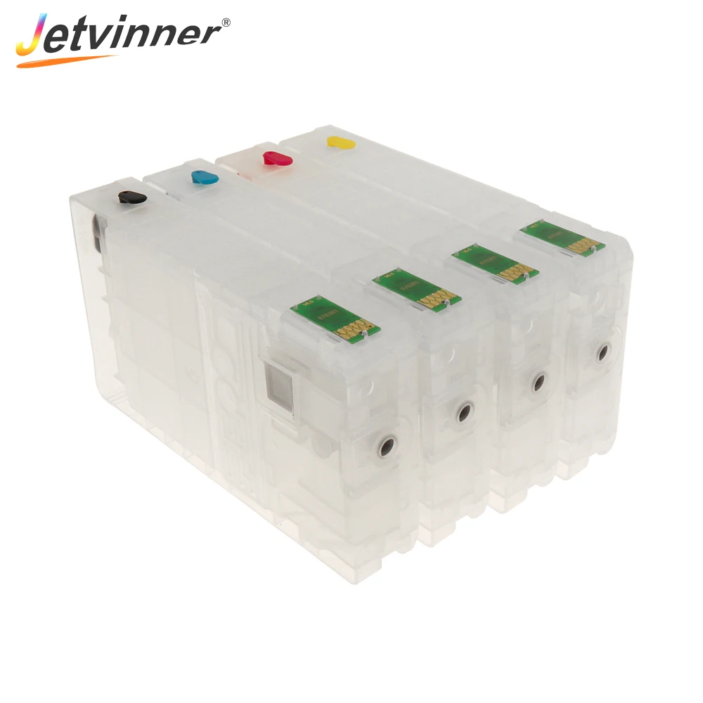 Jetvinner T7891 T7892 T7893 T7894 многоразовый картридж с чипом ARC для принтеров EPSON Pro WF 5110 5190 5620