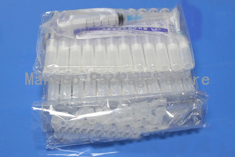 

1.3ML 100pcs/lot Empty Cosmetic Containers, Lip Gloss Small Sample Containers, Plastic Mini Clear Beauty Lipstick Storage Bottle
