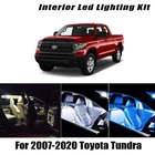 Для Toyota Tundra 2007-2018 2019 2020 Canbus автомобиль светодиодный интерьер купольная карта светильник номерной знак лампа комплект светильник щения аксессуары