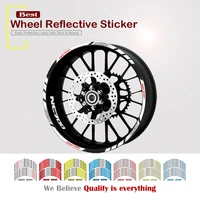 for honda nc700 nc 700 motorcycle decorative high quality stripe sticker front and rear wheel reflective decal accessories