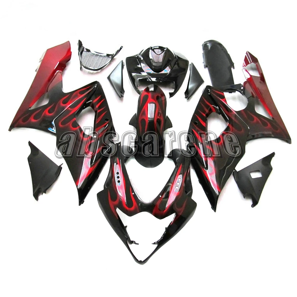 Мотоцикл полный обтекатель комплект для Suzuki GSXR1000 K5 2005 2006 GSXR 1000 05 ABS пластик