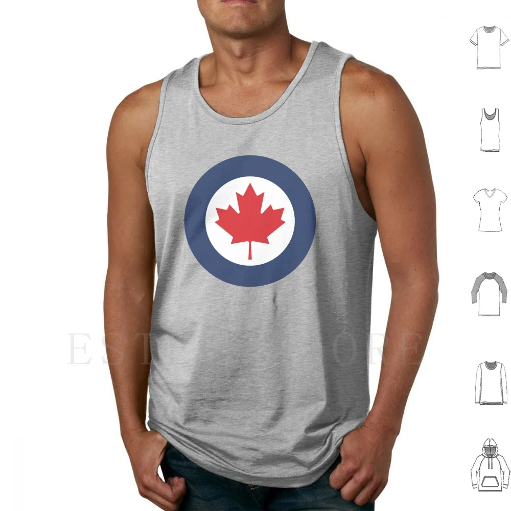 

Rcaf Royal Canadian Air Force Rondel Maple Leaf Tank Tops Vest Enigmaticone Rcaf Canada Can Ca Air Force Rondel Insignia