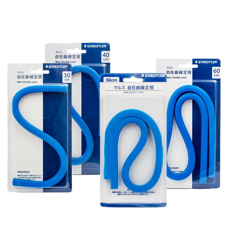 Гибкая изогнутая линейка Staedtler 30/40/50/60 см Mars|flexible curve ruler|curve rulerflexible ruler |