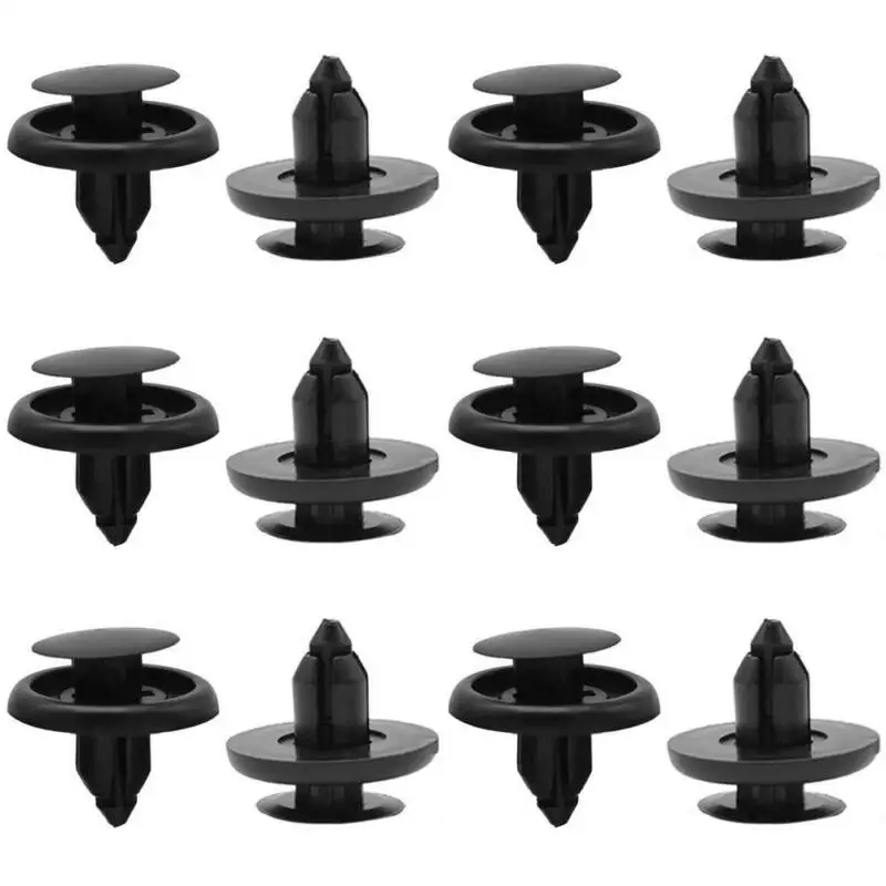 

Replacement Fasteners 50Pcs Accessories Cover Clips Mudguard Screws Shield