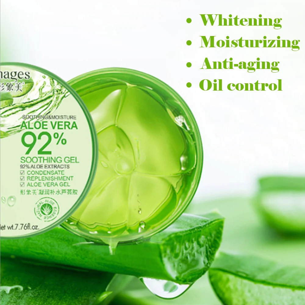 Алоэ Вера Гладкий гель крем для лица 220 г лечение акне увлажняющий