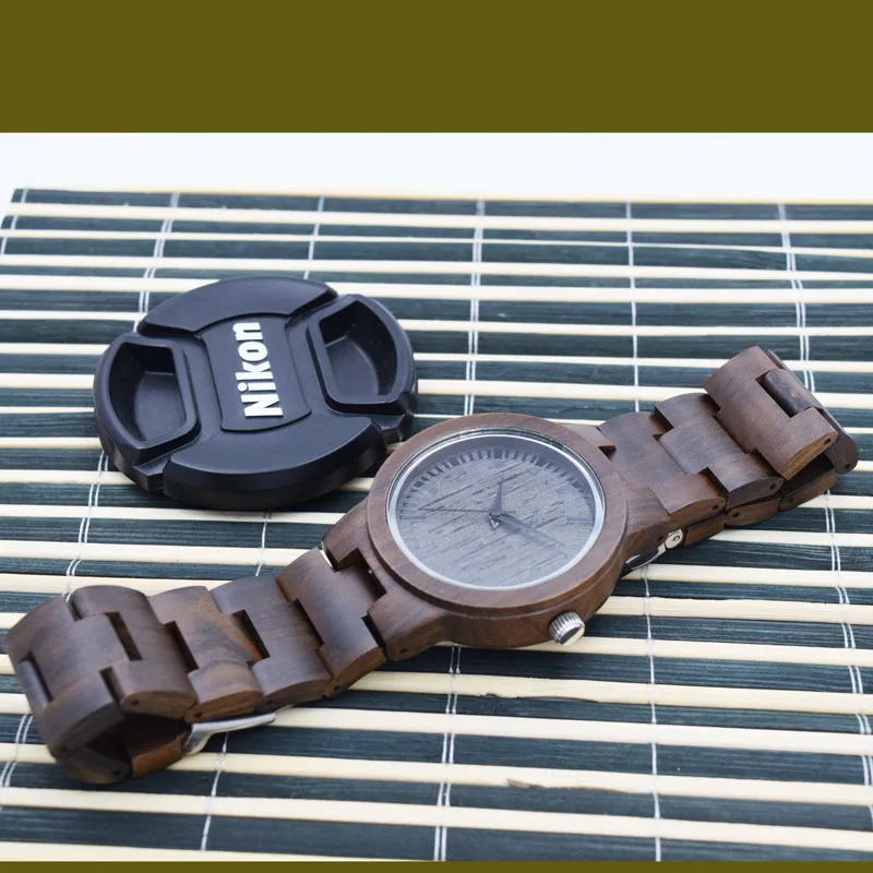 

Wood Watch Men Quartz Watches Man Retro Raw Sandal Wooden Watches For Men Husband Gift Bamboo Watch Vingate Wrist Watches